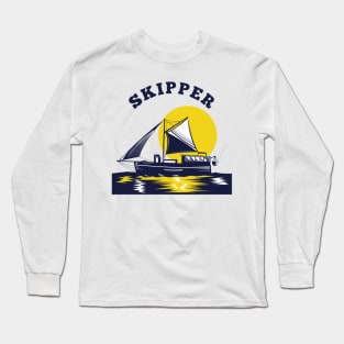 Skipper Boating Apparel Long Sleeve T-Shirt